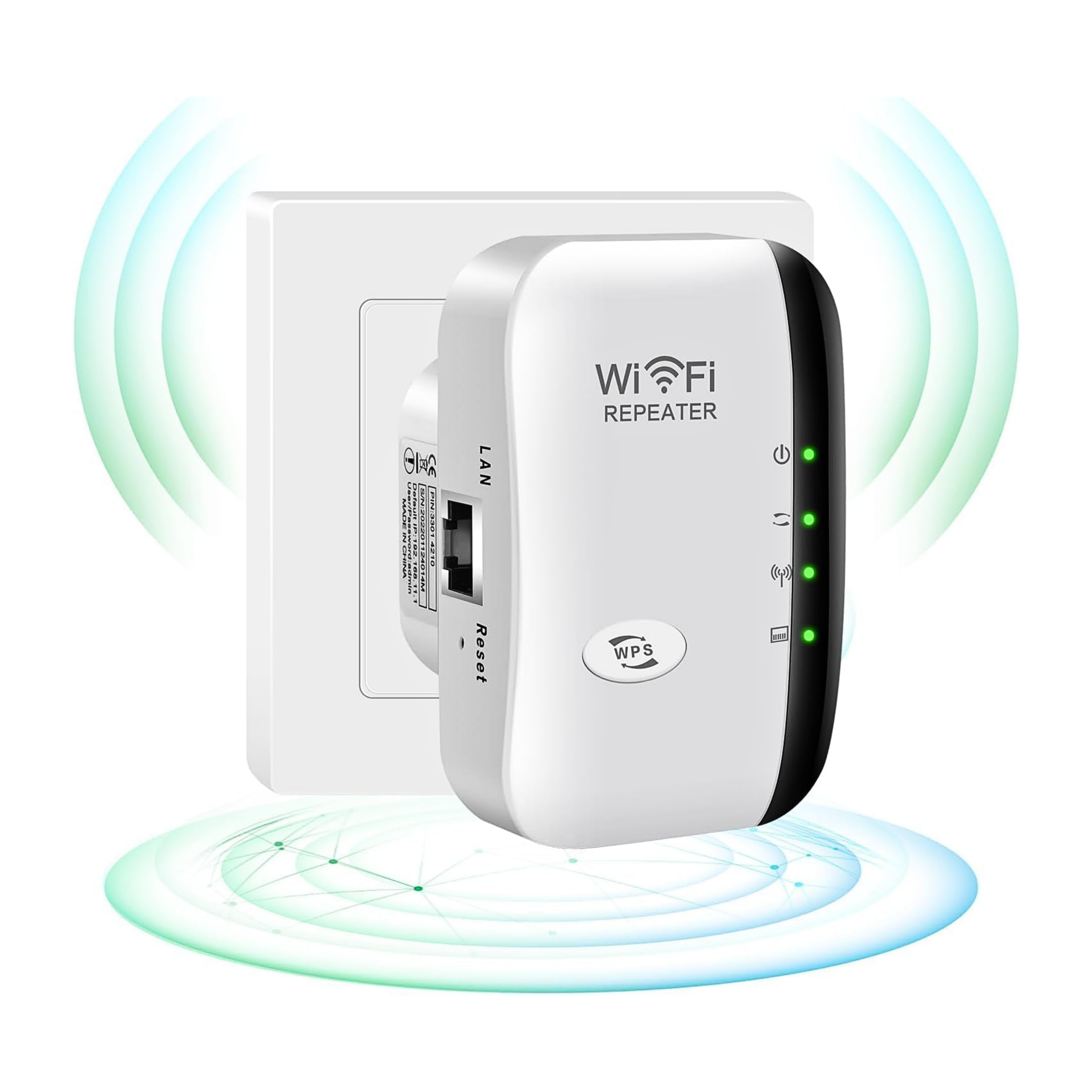 SignalMax 300 – Dual-Mode WiFi Repeater & Signal Booster